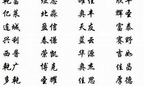 三个字公司名字大全 必过_四个字公司名字大全 必过