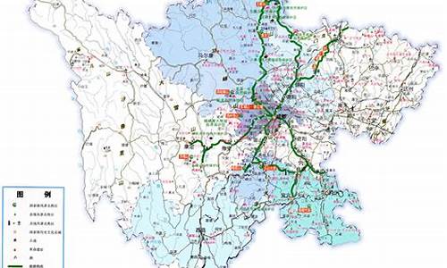 四川省旅游地图_四川省旅游地图高清版