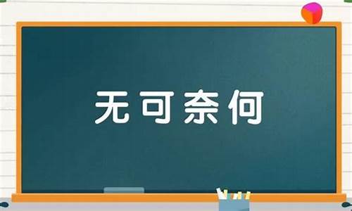 无可奈何造句简单一点_无可奈何造句简单一