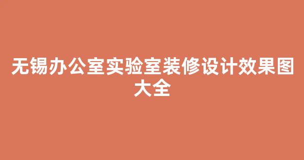 无锡办公室实验室装修设计效果图大全(无锡办公室改造设计)