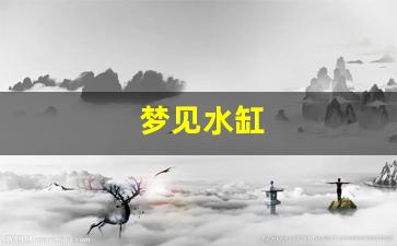 梦见水缸(梦见水缸没水了是什么意思)-第1张图片-个人技术分享