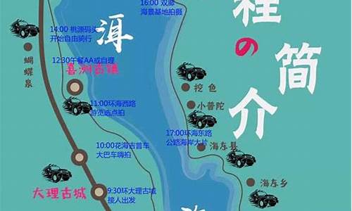 洱海带娃旅游攻略图_洱海带娃旅游攻略图片