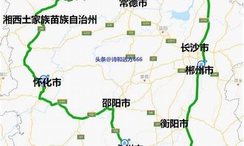 湖南旅游攻略自由行路线地图高清版_湖南旅游攻略自由行路线地图
