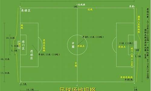 足球场地标准尺寸图是多少米_足球场地标准尺寸图是多少米的