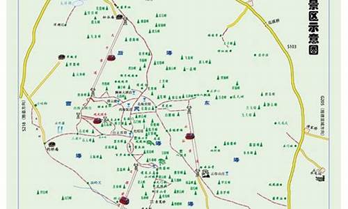 黄山风景区地图全图_黄山风景区地图全图高清版