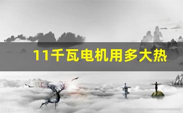 11千瓦电机用多大热保护器(11kw电机用多大热保护器)_https://www.luoxuangg888.com_深交所_第1张