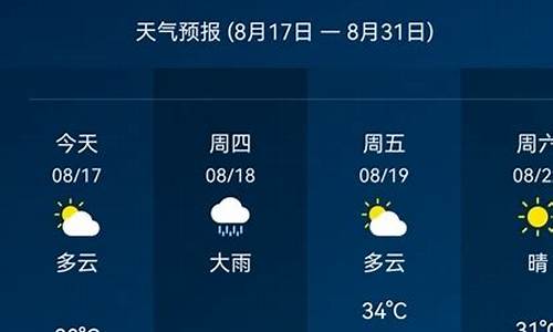 15天本地天气预报_最近15天本地天气预报