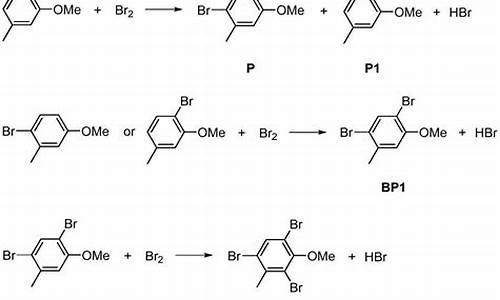 1溴丙酮与2羟基乙醇反应-溴和丙酮在水溶液中发生以下反应
