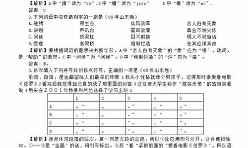 2008年山东高考作文题_2008年山东语文高考