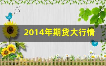 2014年期货大行情(2014年股指期货)_https://www.jumanxin.com_创业板_第1张