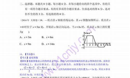 2014年全国高考物理试题及参考答案全集,2014物理高考大纲