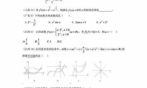 2014高考函数汇编-2014高考数学试题