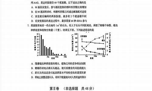 2016年四川生物高考题_2015四川高考生物试题