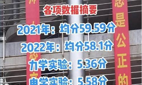 2017广东高考平均分-2017年广东高考各科平均分