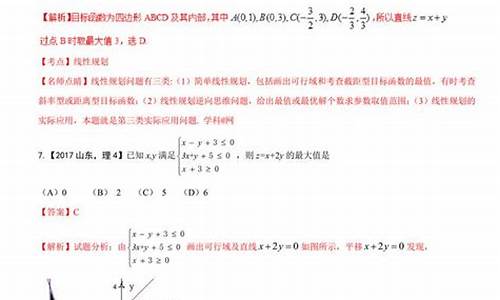 2017年数学高考真题_2017数学考题高考