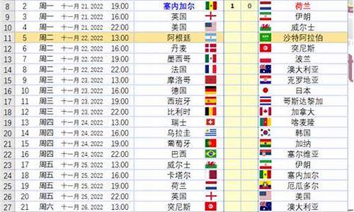 2022年世界杯积分榜_2022年世界杯积分排名