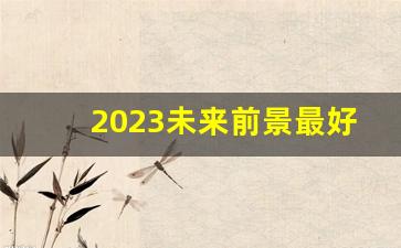 2023未来前景最好的十大行业(2023未来前景最好的十大行业有哪些)_https://www.eamstsz.com_创业板_第1张