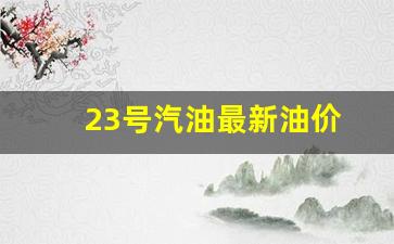 23号汽油最新油价-23号汽油最新油价表