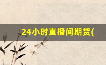 24小时直播间期货(期货直播间22小时yy期货直播间)_https://www.kairu168.com_上期能源_第1张