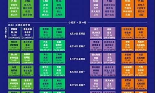 24支篮球队赛程表格-24支篮球队赛程表