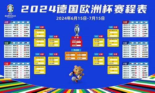 欧洲杯2024赛程时间表,24欧洲杯赛程