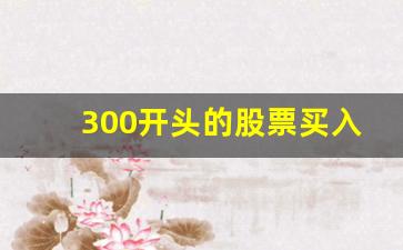 300开头的股票买入条件(300开头的股票开通需要什么条件)_https://www.ljyuan-tech.com_科创板_第1张