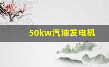 50kw汽油发电机油耗_50kw汽油发电机