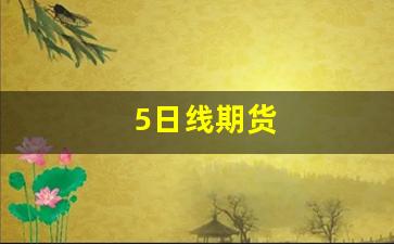 5日线期货(期货五日线怎么看)_https://www.hn-life.com_深交所_第1张