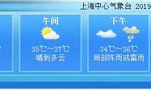 7月25日上海天气预报_7月25日上海天气预报