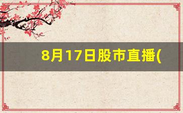 8月17日股市直播(8月17日股市直播回放)_https://www.ccit-cctv.com_创业板_第1张