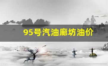 95号汽油廊坊油价-廊坊92号汽油最新价格