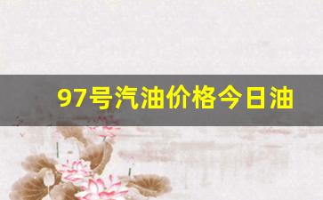 97号汽油价格今日油价多少钱一公斤-目前