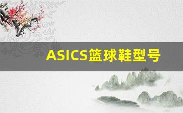 asics跑鞋各个系列介绍现场测试-ASICS篮球鞋型号