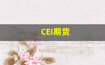 CEI期货_https://www.xzdzcjn.com_科创板_第1张