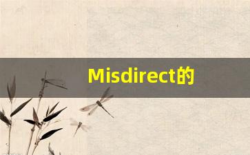 Misdirect的翻译,Misdirect怎么读,Misdirect造句及用法-第1张图片-我的生活随想