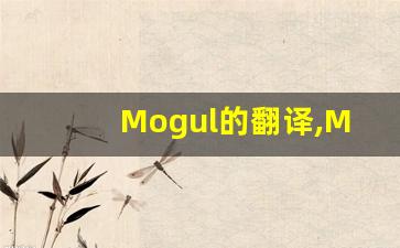 Mogul的翻译,Mogul怎么读,Mogul造句及用法-第1张图片-我的生活随想