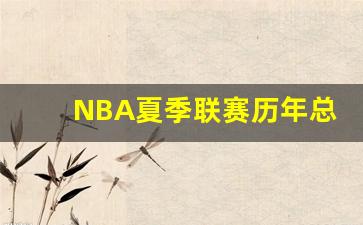 nba夏季联赛总决赛-NBA夏季联赛历年总冠军