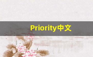 Priority中文翻译,Priority发音,Priority用法及例句,Priority是什么意思(priority的英文翻译)-第1张图片-我的生活随想