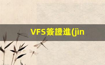 VFS簽證進(jìn)度查詢的幾種狀態(tài)(vfs簽證中心官網(wǎng))