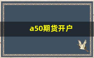 a50期货开户(如何开通a50期货交易)_https://www.lclxwz.com_大商所_第1张