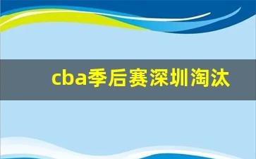 cba季后赛深圳淘汰北京-cba北京深圳比赛录像