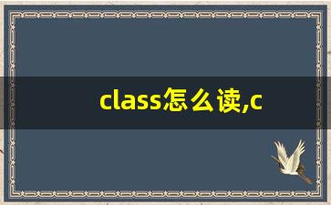 class怎么读,class中文翻译,class什么意思,class用法及例句-第1张图片-我的生活随想