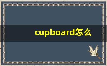cupboard怎么读,cupboard中文翻译,cupboard什么意思,cupboard用法及例句-第1张图片-我的生活随想