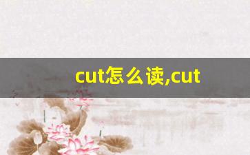 cut怎么读,cut中文翻译,cut什么意思,cut用法及例句-第1张图片-我的生活随想