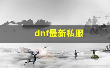 dnf长久服发布网：dnf最新私服 (9)