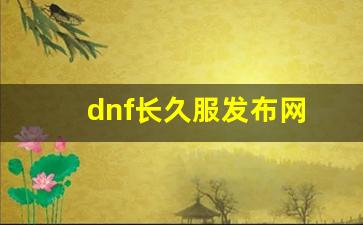 dnf长久服发布网(dnf最新服务端) (3)