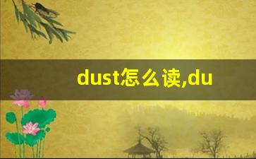 dust怎么读,dust中文翻译,dust什么意思,dust用法及例句-第1张图片-我的生活随想