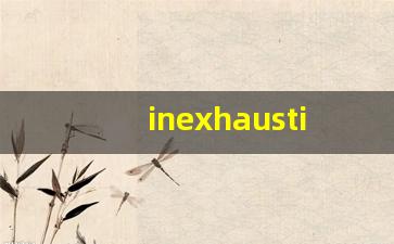 inexhaustibly什么意思,inexhaustibly中文翻译,inexhaustibly用法及例句,inexhaustibly怎么读-第1张图片-我的生活随想