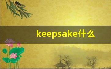 keepsake什么意思,keepsake中文翻译,keepsake用法及例句,keepsake怎么读-第1张图片-我的生活随想