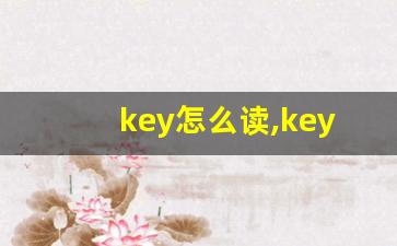 key怎么读,key中文翻译,key什么意思,key用法及例句-第1张图片-我的生活随想